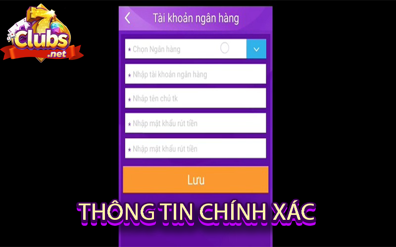 Thông tin chính xác