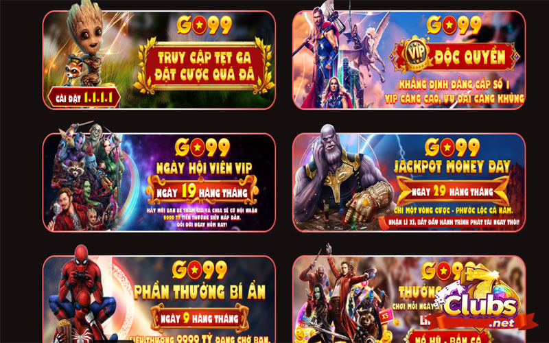 Khuyến mãi khủng khi tham gia Go99 game