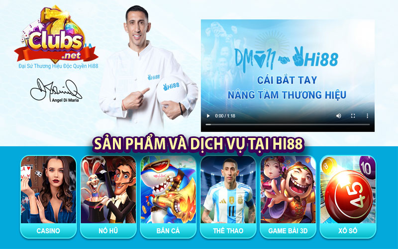 Sản Phẩm và Dịch Vụ Tại Hi88